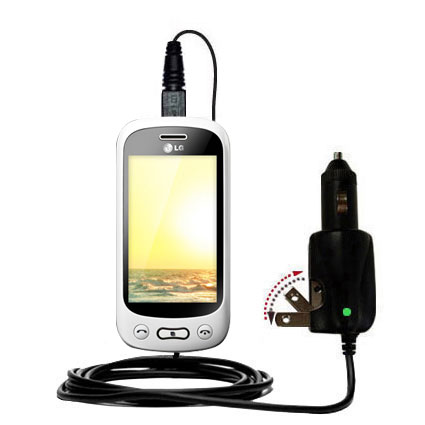 Car & Home 2 in 1 Charger compatible with the LG Neon II