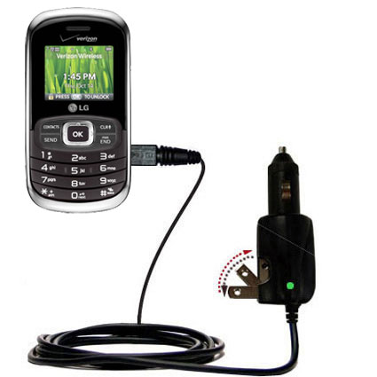 Car & Home 2 in 1 Charger compatible with the LG Octane