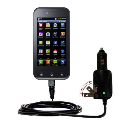 Car & Home 2 in 1 Charger compatible with the LG Optimus Sol