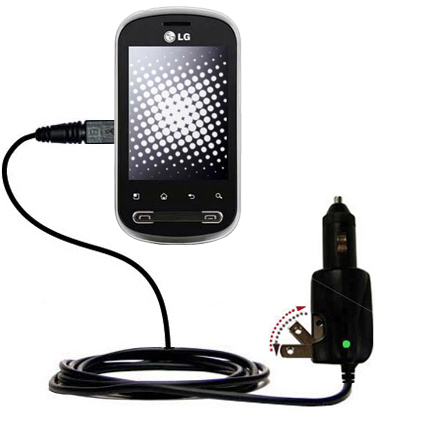 Car & Home 2 in 1 Charger compatible with the LG Pecan