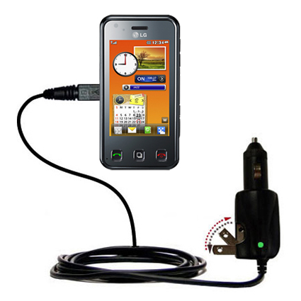 Car & Home 2 in 1 Charger compatible with the LG Renoir