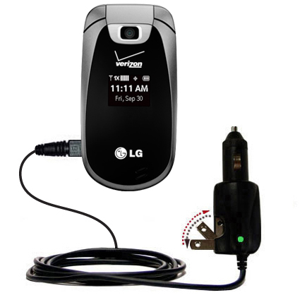 Car & Home 2 in 1 Charger compatible with the LG Revere