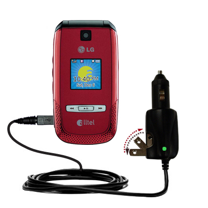 Car & Home 2 in 1 Charger compatible with the LG Swift