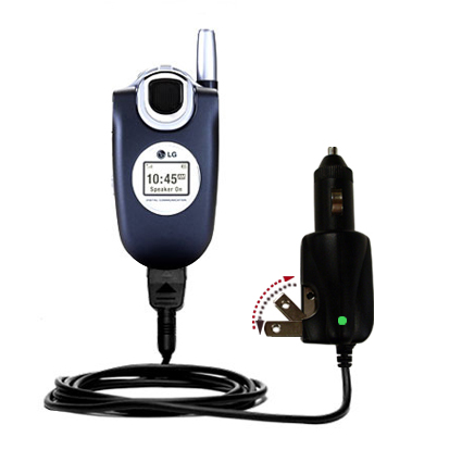 Car & Home 2 in 1 Charger compatible with the LG UX4750