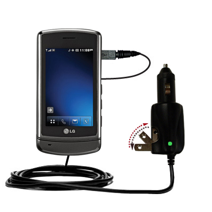 Car & Home 2 in 1 Charger compatible with the LG Vantage