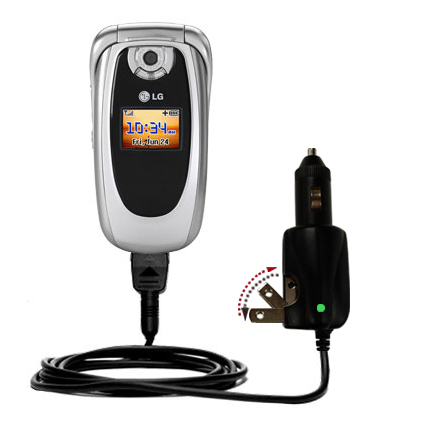 Car & Home 2 in 1 Charger compatible with the LG VI-125