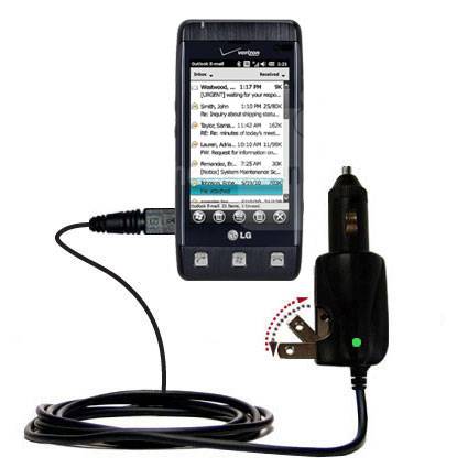 Car & Home 2 in 1 Charger compatible with the LG VS750