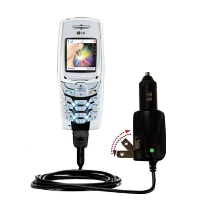 Car & Home 2 in 1 Charger compatible with the LG VX5300 / VX-5300