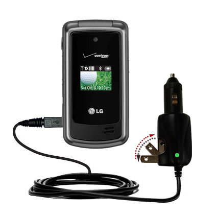 Car & Home 2 in 1 Charger compatible with the LG VX5500