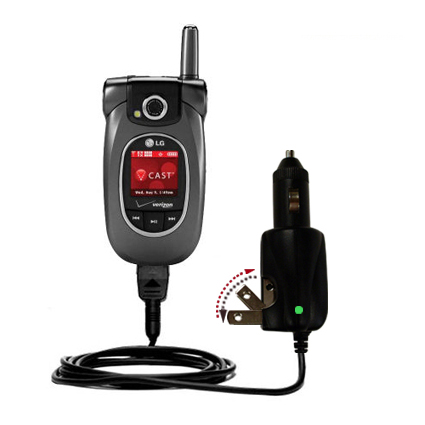 Car & Home 2 in 1 Charger compatible with the LG VX8300 / VX-8300