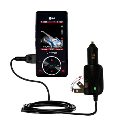 Car & Home 2 in 1 Charger compatible with the LG VX8500