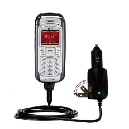 Car & Home 2 in 1 Charger compatible with the LG VX9800
