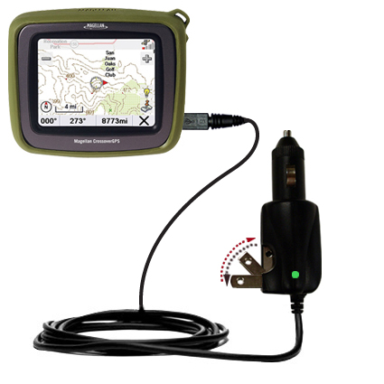 Car & Home 2 in 1 Charger compatible with the Magellan Crossover