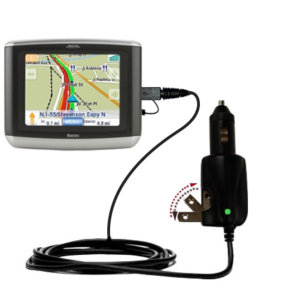 Car & Home 2 in 1 Charger compatible with the Magellan Maestro 3100