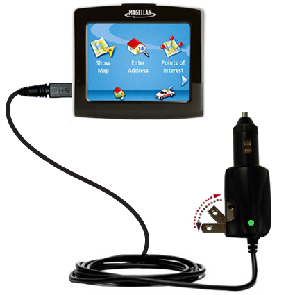 Car & Home 2 in 1 Charger compatible with the Magellan Maestro 3220