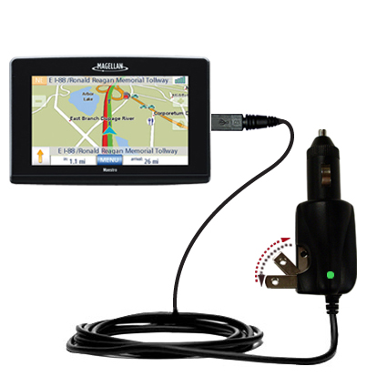 Car & Home 2 in 1 Charger compatible with the Magellan Maestro 4370