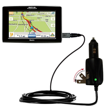 Car & Home 2 in 1 Charger compatible with the Magellan Maestro 5310
