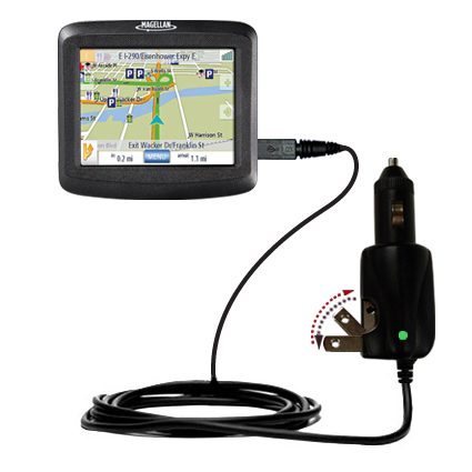 Car & Home 2 in 1 Charger compatible with the Magellan Roadmate 1200