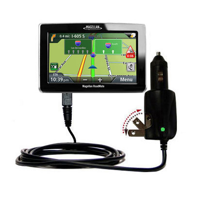 Car & Home 2 in 1 Charger compatible with the Magellan Roadmate 1445T