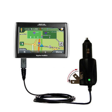 Car & Home 2 in 1 Charger compatible with the Magellan Roadmate 1470