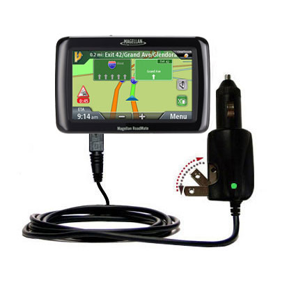 Car & Home 2 in 1 Charger compatible with the Magellan Roadmate 2036