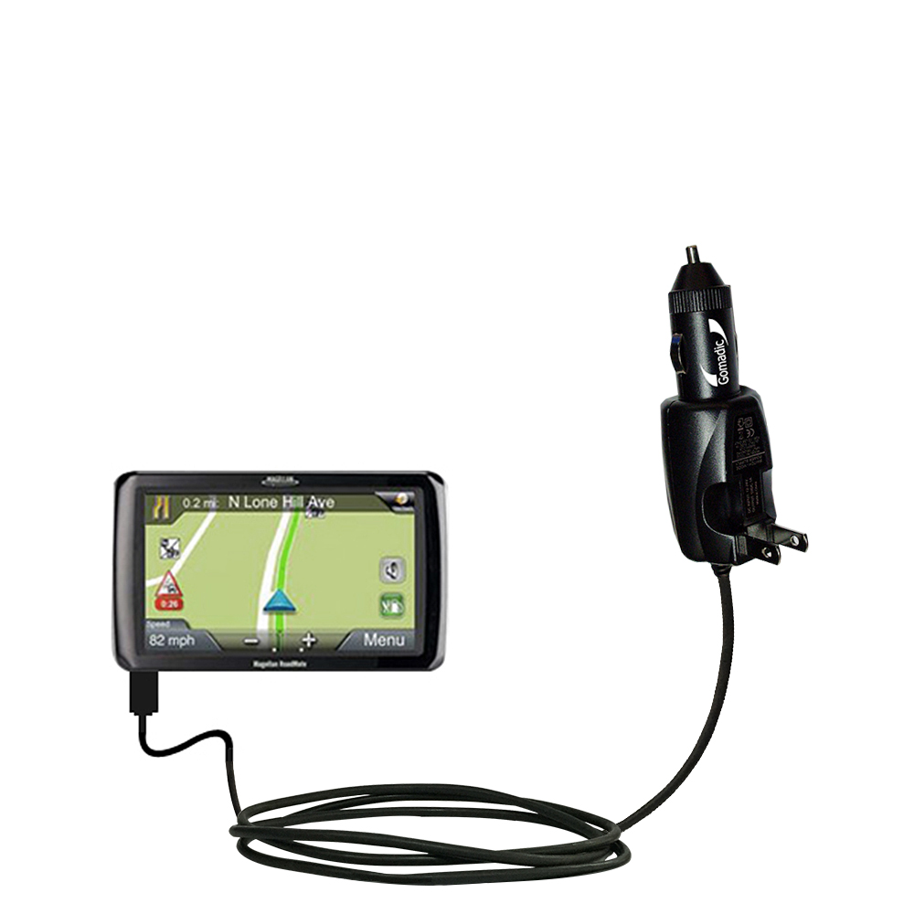 Car & Home 2 in 1 Charger compatible with the Magellan Roadmate 9250 T LM
