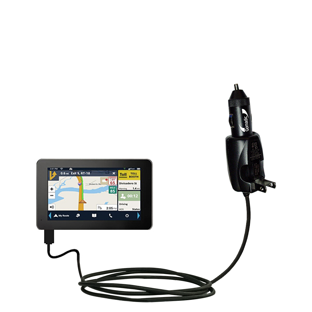 Car & Home 2 in 1 Charger compatible with the Magellan Roadmate Commercial 5190T-LM