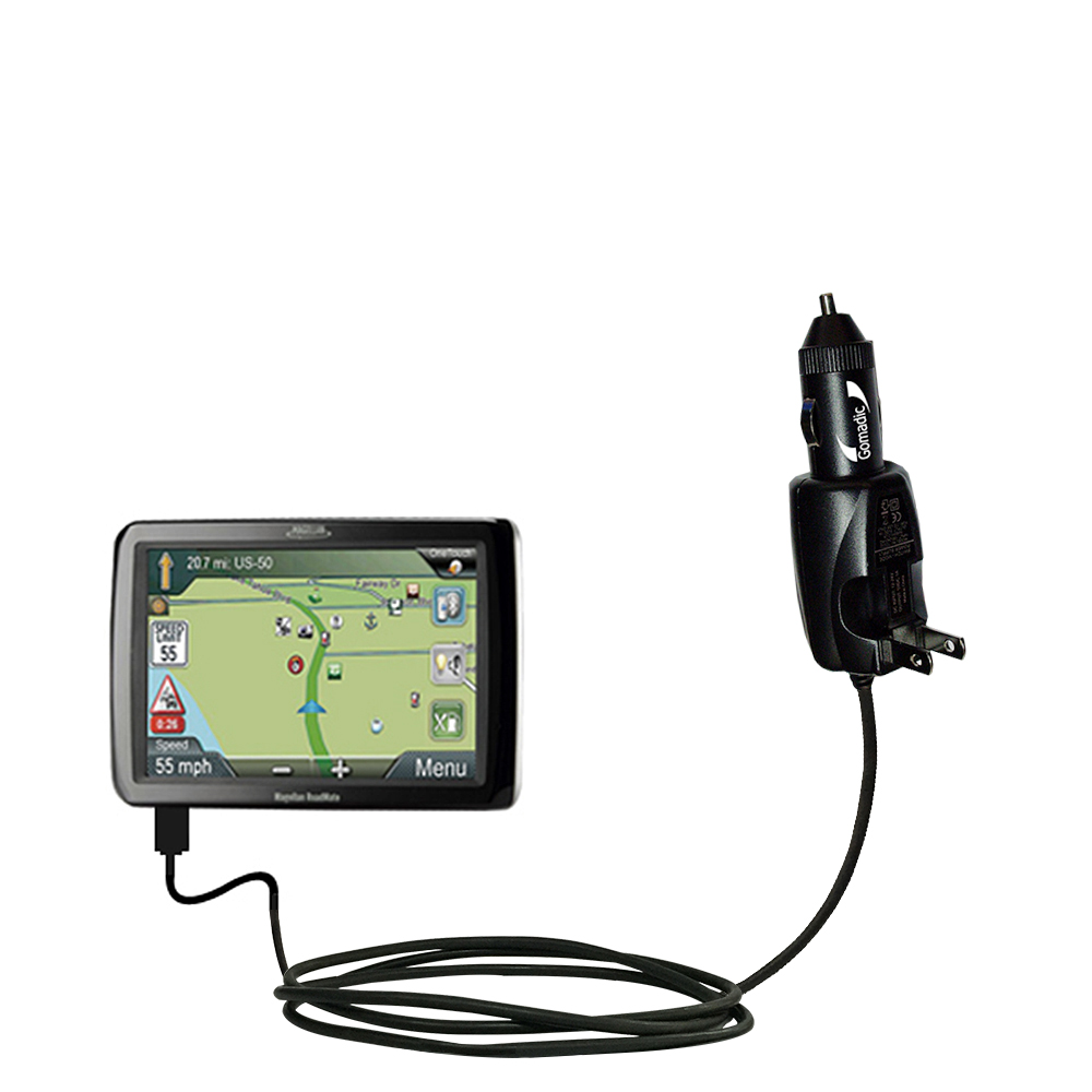 Car & Home 2 in 1 Charger compatible with the Magellan Roadmate RV9365T-LMB