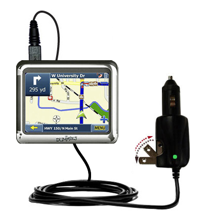 Car & Home 2 in 1 Charger compatible with the Maylong FD-350 GPS For Dummies