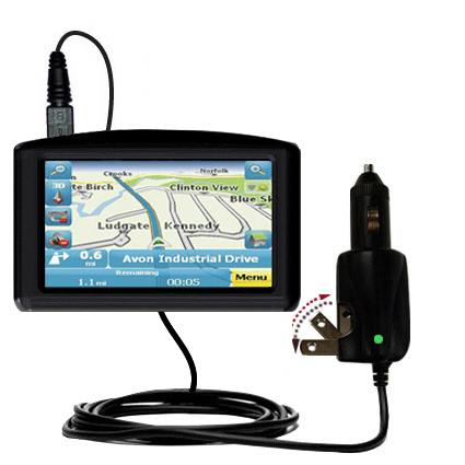Car & Home 2 in 1 Charger compatible with the Maylong FD-420 GPS For Dummies