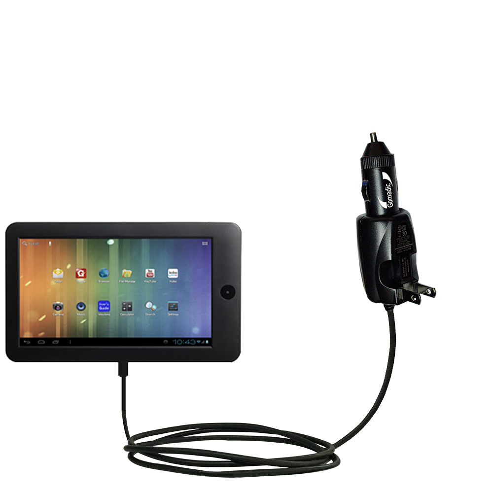Car & Home 2 in 1 Charger compatible with the Maylong M-270 / M270