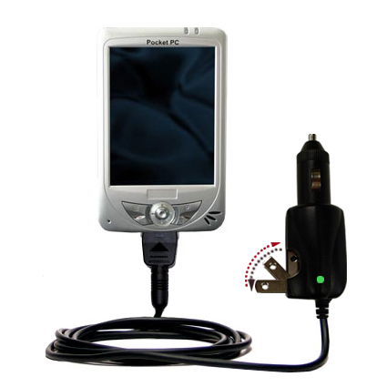 Car & Home 2 in 1 Charger compatible with the Medion MDPPC 150