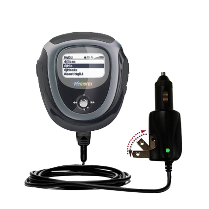 Car & Home 2 in 1 Charger compatible with the Memorex MMP8567