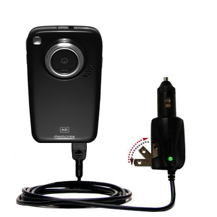 Car & Home 2 in 1 Charger compatible with the Memorex MyVideo HD Camcorder