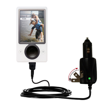 Car & Home 2 in 1 Charger compatible with the Microsoft Zune (1st Generation)