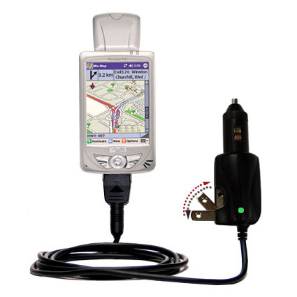 Car & Home 2 in 1 Charger compatible with the Mio 168
