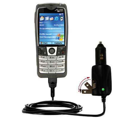 Car & Home 2 in 1 Charger compatible with the Mio 8870 MiTAC