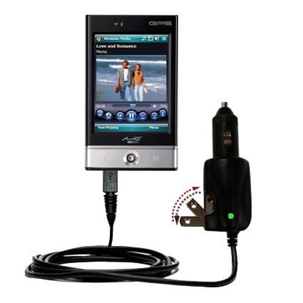 Car & Home 2 in 1 Charger compatible with the Mio P560