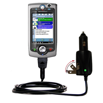 Car & Home 2 in 1 Charger compatible with the Motorola A1010