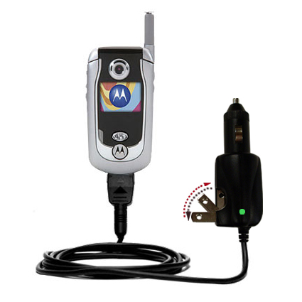 Car & Home 2 in 1 Charger compatible with the Motorola A840