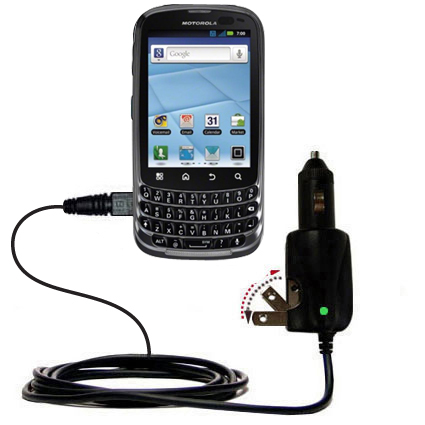 Car & Home 2 in 1 Charger compatible with the Motorola Admiral