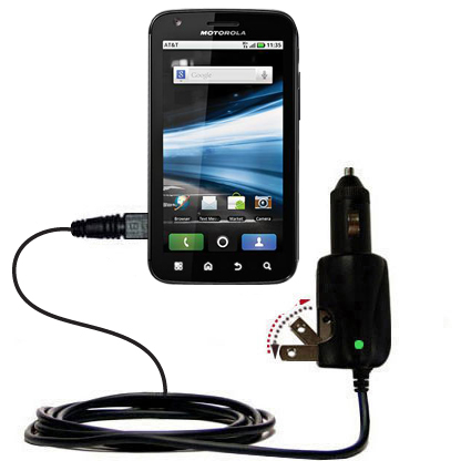 Car & Home 2 in 1 Charger compatible with the Motorola Atrix 2