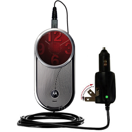 Car & Home 2 in 1 Charger compatible with the Motorola AURA