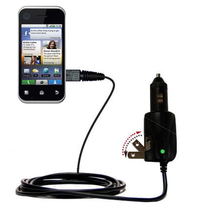 Car & Home 2 in 1 Charger compatible with the Motorola Backflip