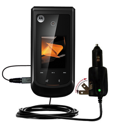 Car & Home 2 in 1 Charger compatible with the Motorola Bali