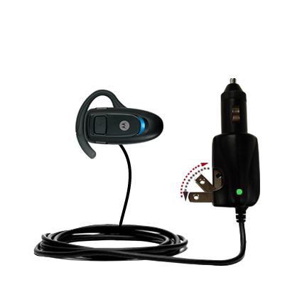 Car & Home 2 in 1 Charger compatible with the Motorola H3