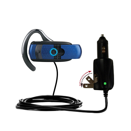 Car & Home 2 in 1 Charger compatible with the Motorola H800