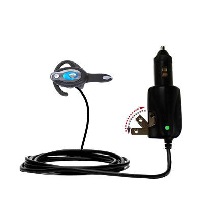 Car & Home 2 in 1 Charger compatible with the Motorola HS850