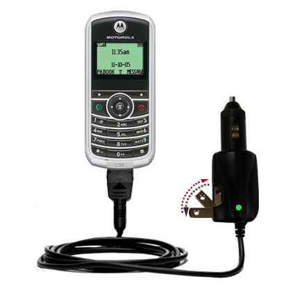 Car & Home 2 in 1 Charger compatible with the Motorola C118