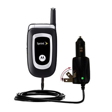 Car & Home 2 in 1 Charger compatible with the Motorola C290